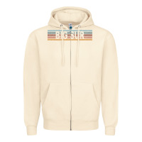 Sandshell big sur california ca usa retro sweatshirt Zipper Hoodie - linhVisuals