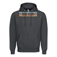 Smoke big sur california ca usa retro sweatshirt Zipper Hoodie - linhVisuals