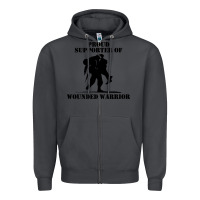Smoke wounded war Zipper Hoodie - linhVisuals
