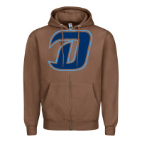 Chestnut NC Dinos Zipper Hoodie - linhVisuals