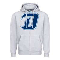 Heather Grey NC Dinos Zipper Hoodie - linhVisuals