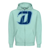 Seafoam NC Dinos Zipper Hoodie - linhVisuals