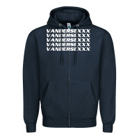 Navy club vandersexxx Zipper Hoodie - linhVisuals