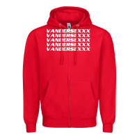 Red club vandersexxx Zipper Hoodie - linhVisuals