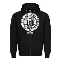 Black college of winterhold Zipper Hoodie - linhVisuals