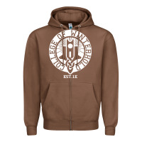 Chestnut college of winterhold Zipper Hoodie - linhVisuals