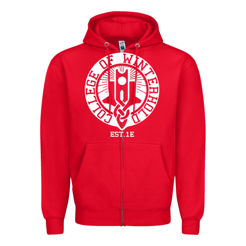 College Of Winterhold Zipper Hoodie by linhVisuals | Teevron