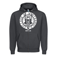 Smoke college of winterhold Zipper Hoodie - linhVisuals