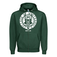 Sports Green college of winterhold Zipper Hoodie - linhVisuals