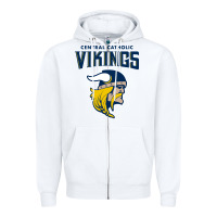 White central catholic high school (pittsburgh) Zipper Hoodie - linhVisuals