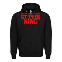 Black based on the novel Zipper Hoodie - linhVisuals