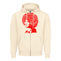 Sandshell angela davis political activist Zipper Hoodie - linhVisuals