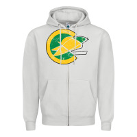 Dove Grey california golden seals Zipper Hoodie - linhVisuals
