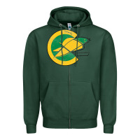 Sports Green california golden seals Zipper Hoodie - linhVisuals