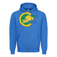 True Royal california golden seals Zipper Hoodie - linhVisuals