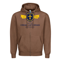 Chestnut crean lutheran high school Zipper Hoodie - linhVisuals