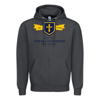 Smoke crean lutheran high school Zipper Hoodie - linhVisuals