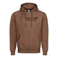 Chestnut studio ghibli2 Zipper Hoodie - linhVisuals