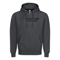 Smoke studio ghibli2 Zipper Hoodie - linhVisuals