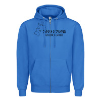 True Royal studio ghibli2 Zipper Hoodie - linhVisuals