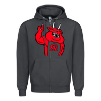 Smoke glynn academy mascot Zipper Hoodie - linhVisuals