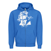 True Royal beethoven Zipper Hoodie - linhVisuals