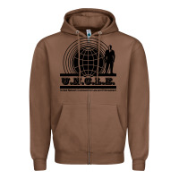 Chestnut the man from uncle Zipper Hoodie - linhVisuals