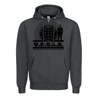 Smoke the man from uncle Zipper Hoodie - linhVisuals