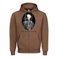 Chestnut comte de saint germain occultist philosopher Zipper Hoodie - linhVisuals