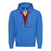True Royal scarface Zipper Hoodie - linhVisuals