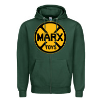 Sports Green marx toys Zipper Hoodie - linhVisuals