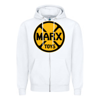 White marx toys Zipper Hoodie - linhVisuals