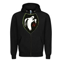 Black season  ghost army Zipper Hoodie - linhVisuals