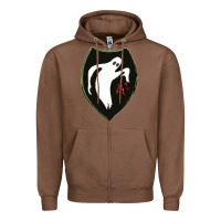 Chestnut season  ghost army Zipper Hoodie - linhVisuals