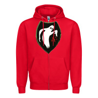 Red season  ghost army Zipper Hoodie - linhVisuals