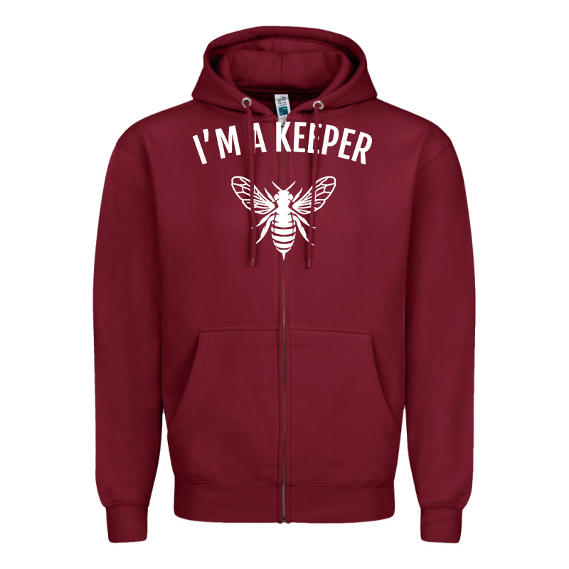 Beekeeper Im A Keeper Zipper Hoodie by linhVisuals | Teevron