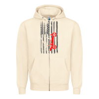 Sandshell rc racing american flag radio control rc car t shirt Zipper Hoodie - linhVisuals