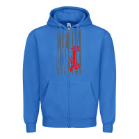 Rc Racing American Flag Radio Control Rc Car T Shirt Zipper Hoodie | Teevron