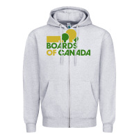 Heather Grey boards of canada music Zipper Hoodie - linhVisuals
