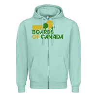 Seafoam boards of canada music Zipper Hoodie - linhVisuals