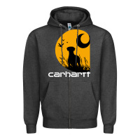 Charcoal Heather carhartt vintage company Zipper Hoodie - linhVisuals