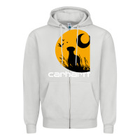 Dove Grey carhartt vintage company Zipper Hoodie - linhVisuals
