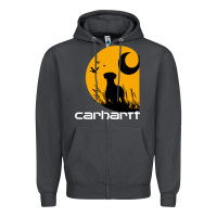 Smoke carhartt vintage company Zipper Hoodie - linhVisuals