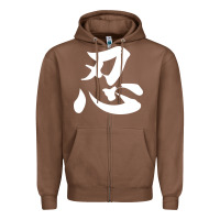 Chestnut shinobi light ninja Zipper Hoodie - linhVisuals