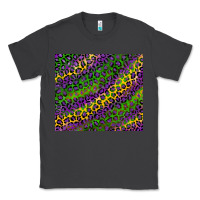 Smoke mardi gras leopard background Classic Tee - RanaPortraitStore
