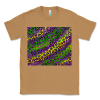 Toasted Coconut mardi gras leopard background Classic Tee - RanaPortraitStore