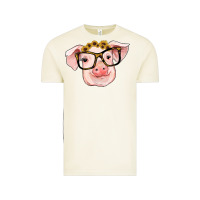 Vintage Arctic sunflowers with pig Vintage Tee - RanaPortraitStore