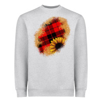 Sunflower Christmas Patch Heavyweight Sweatshirt | Teevron