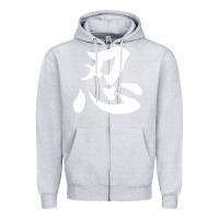 Heather Grey shinobi light ninja Zipper Hoodie - linhVisuals