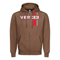 Chestnut race 33 Zipper Hoodie - linhVisuals